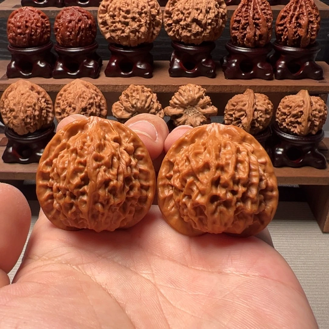 文玩核桃把件38秦岭公子帽