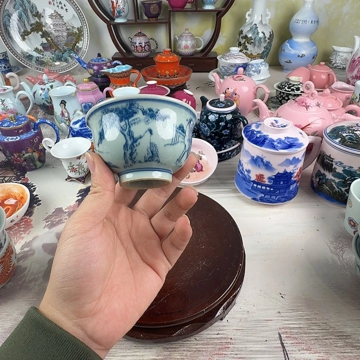 陶摆件景德镇陶瓷老厂瓷4