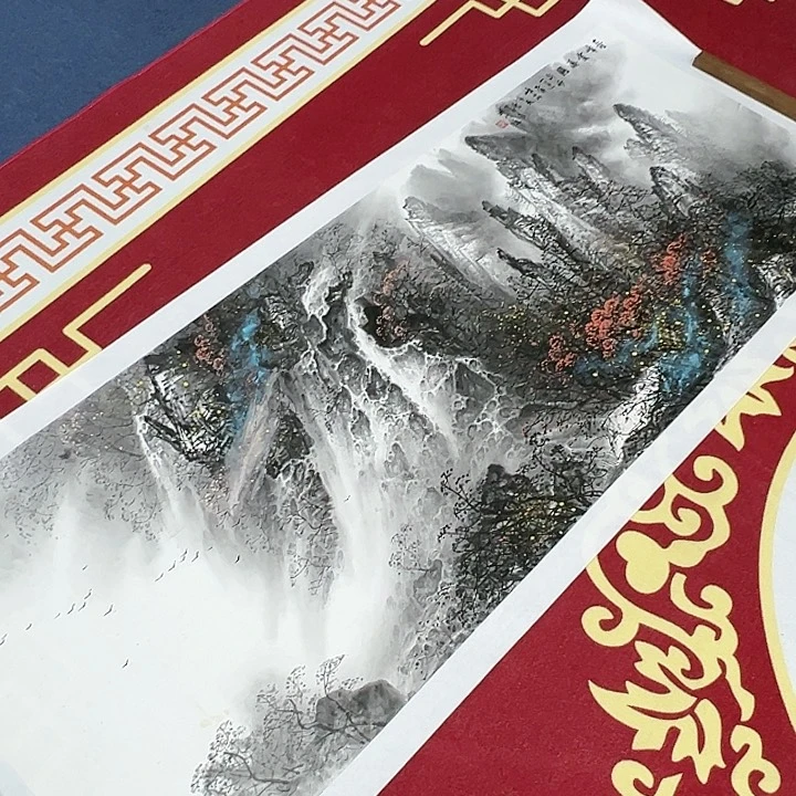 国画书画作品多次