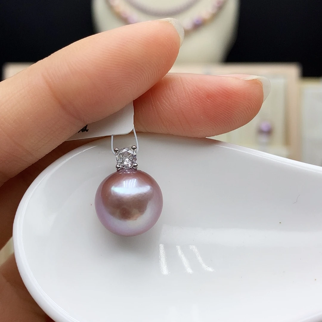 淡水珍珠合金颈饰