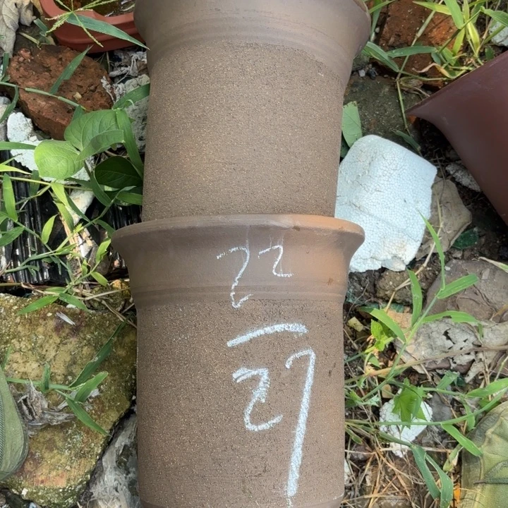 紫砂花盆紫砂的花