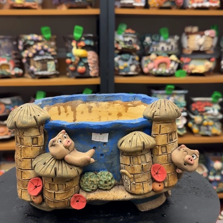 【闪购商品】陶瓷粗陶手捏