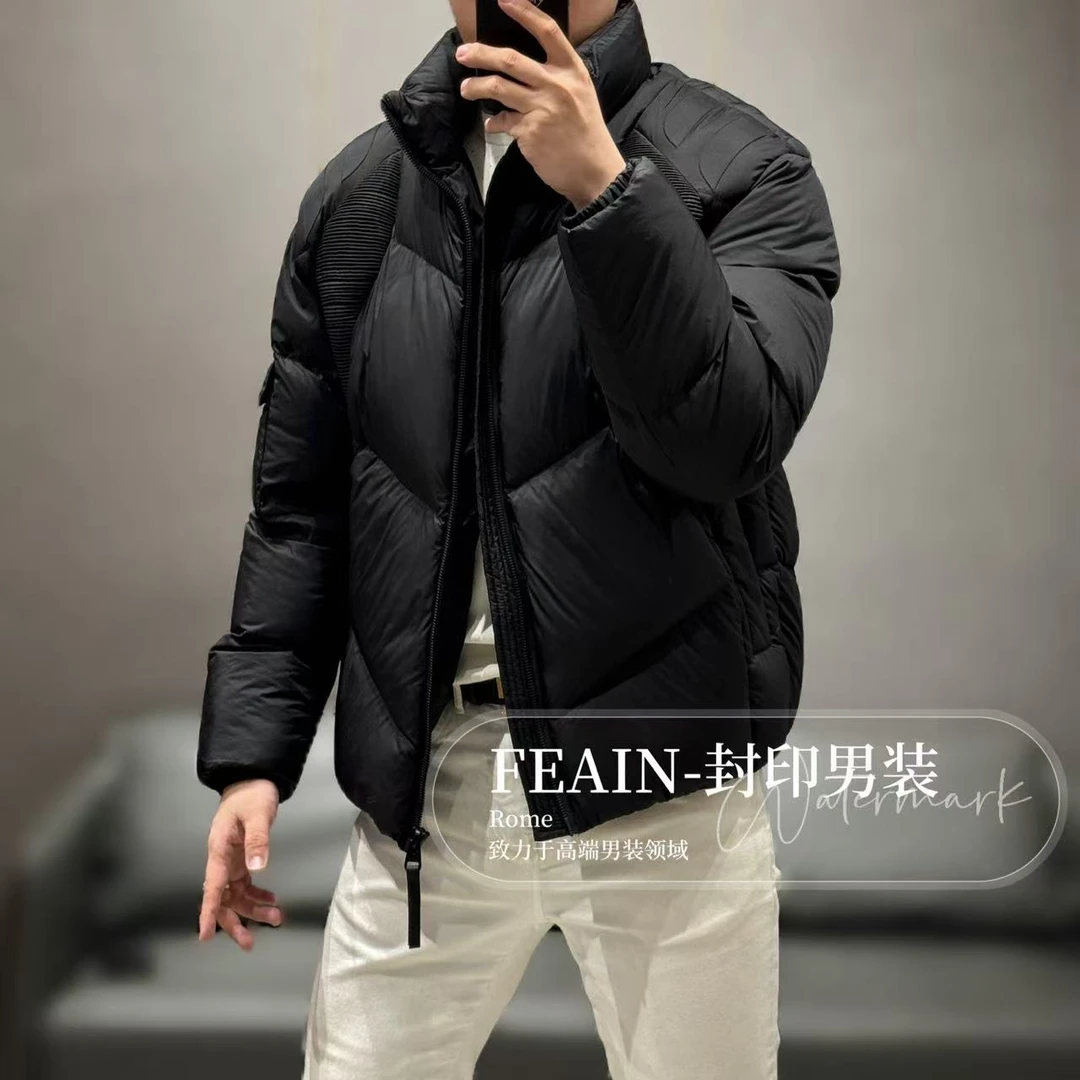 【雷迪凯奇】高端定制5D机甲风格高冲绒羽绒服5551