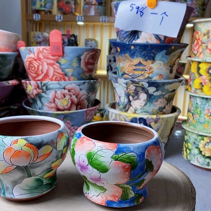 景德镇艺术手绘作品