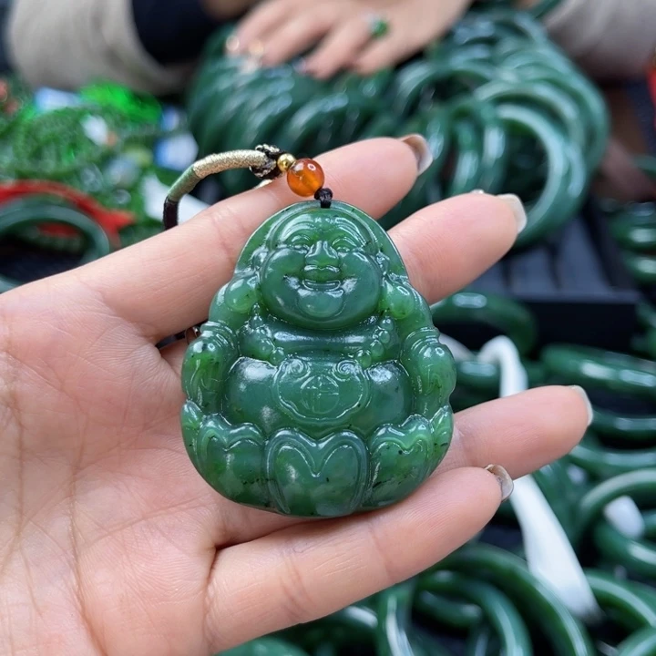 【闪购商品】和田玉(碧玉)颈饰未镶嵌
