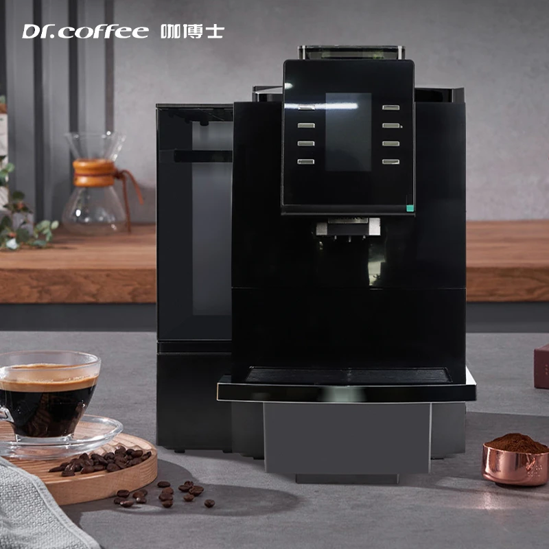 咖博士咖啡机全自动意式一键现磨商务办公咖啡机f09