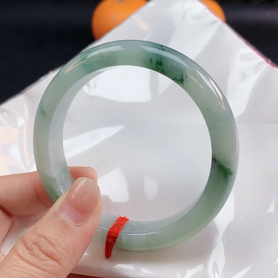 翡翠手镯未镶嵌57圈1663