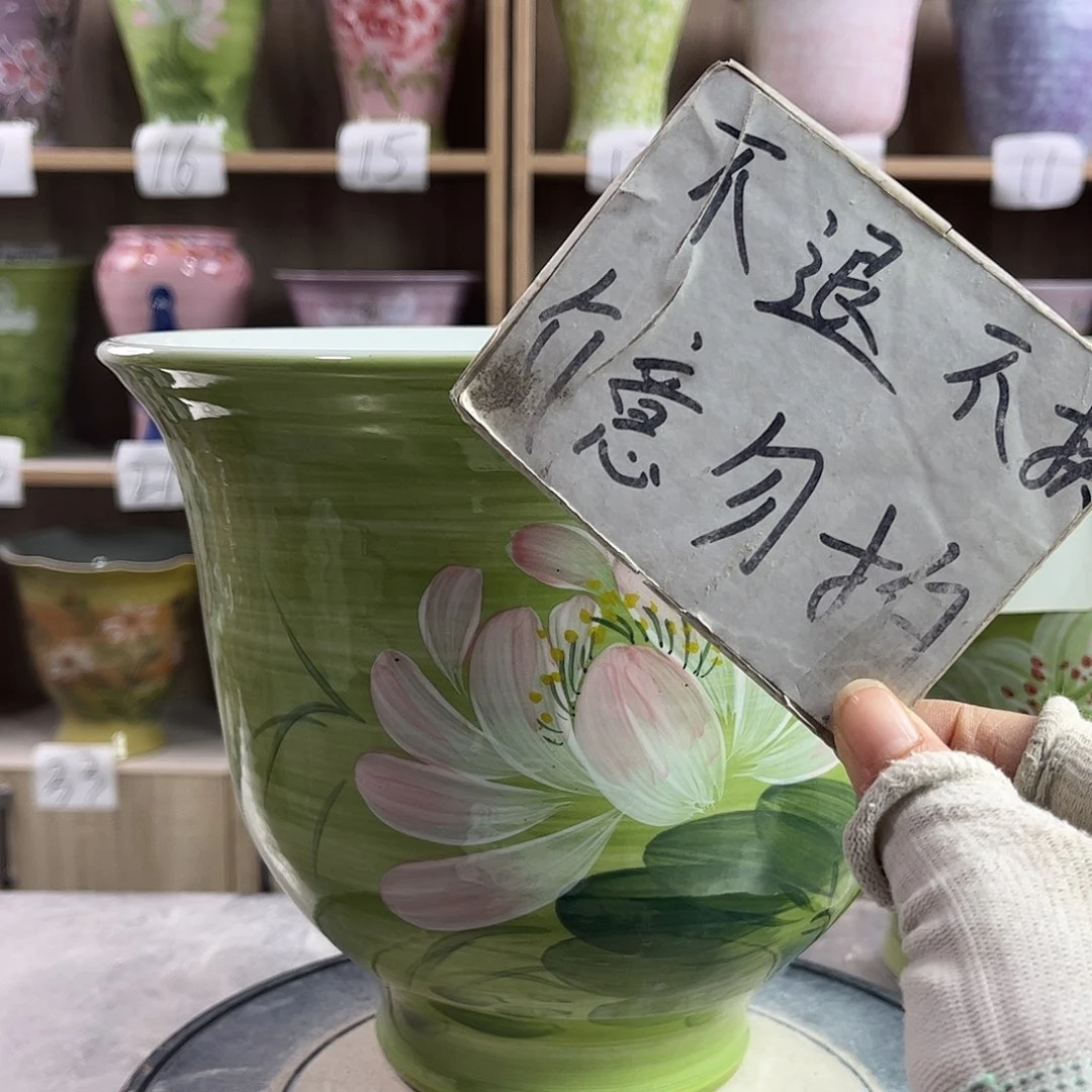 景德镇陶瓷花盆花盆