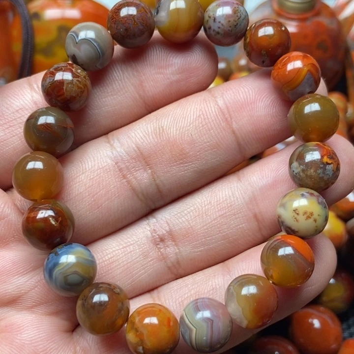 玛瑙/玉髓手串未镶嵌