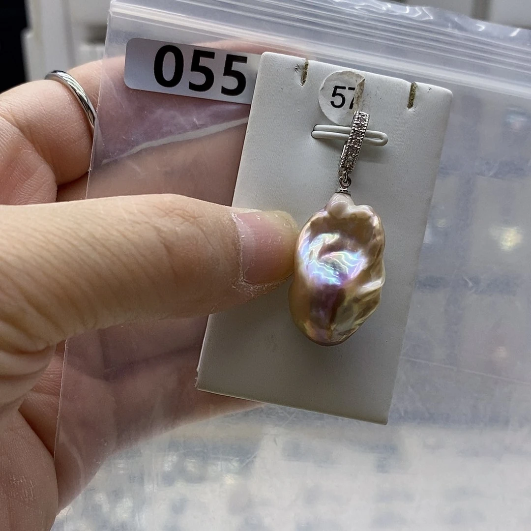 颈饰合金淡水珍珠
