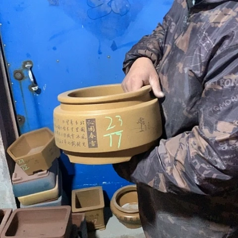 花盆紫砂手工制作