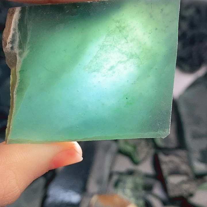 翡翠裸石纯天然翡翠