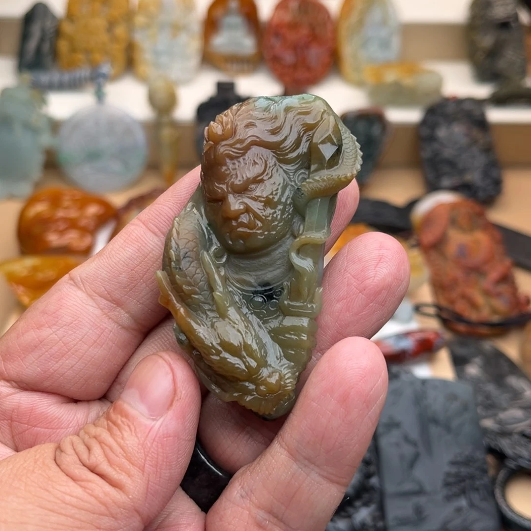 【闪购商品】颈饰未镶嵌翡翠唐*福