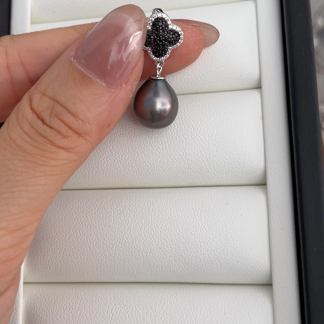 颈饰银S925镶嵌海水珍珠