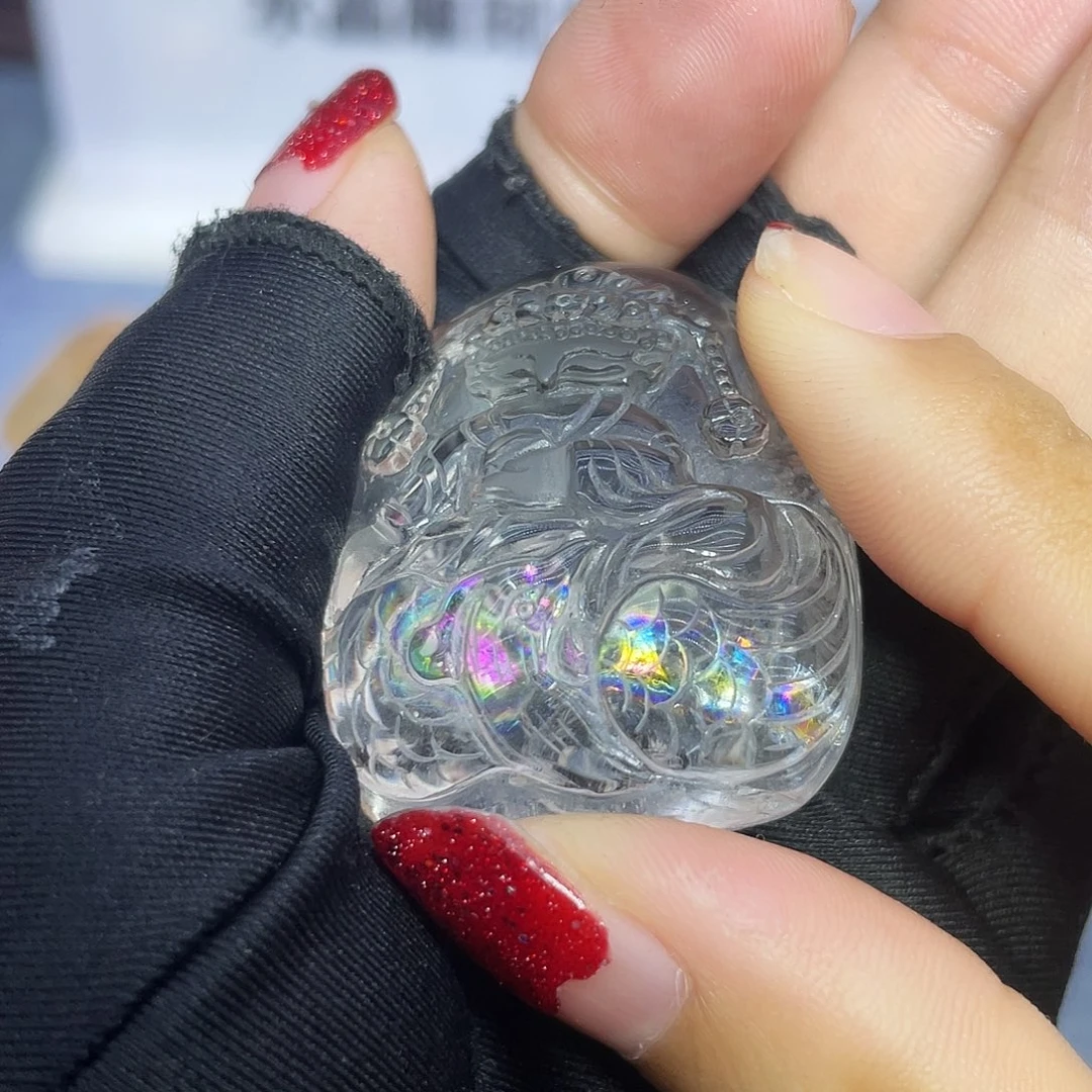 未镶嵌吊坠(不含链)水晶水晶吊坠