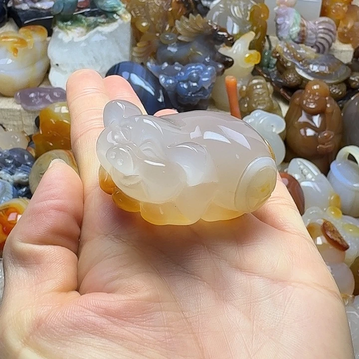 玛瑙/玉髓未镶嵌饰品
