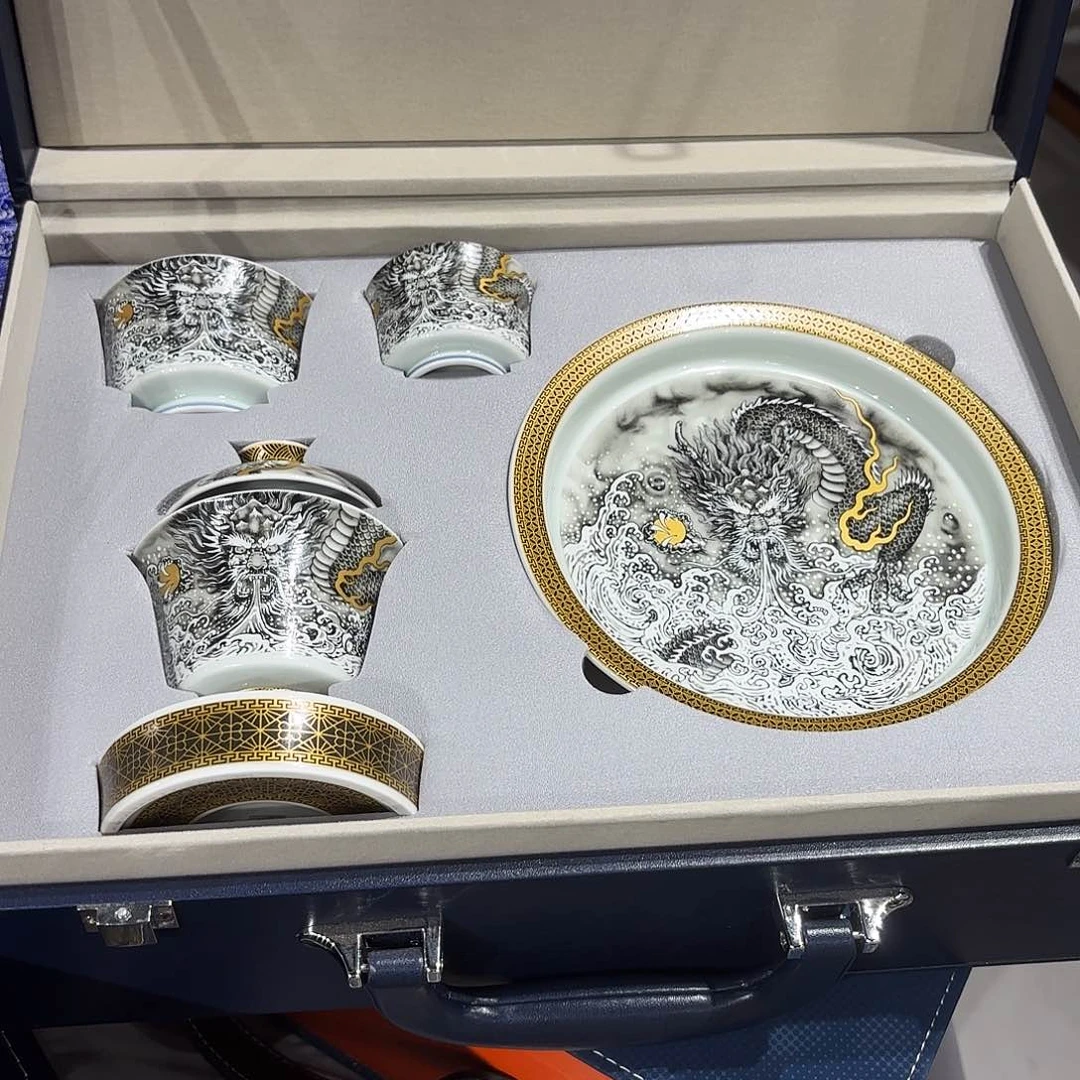 瓷片景德镇瓷器艺术半手