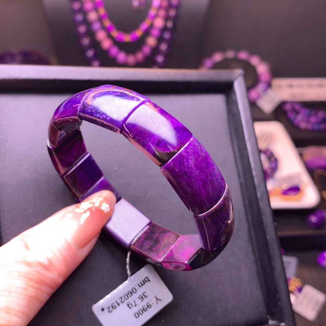 苏纪石（舒俱来）镯排未镶嵌