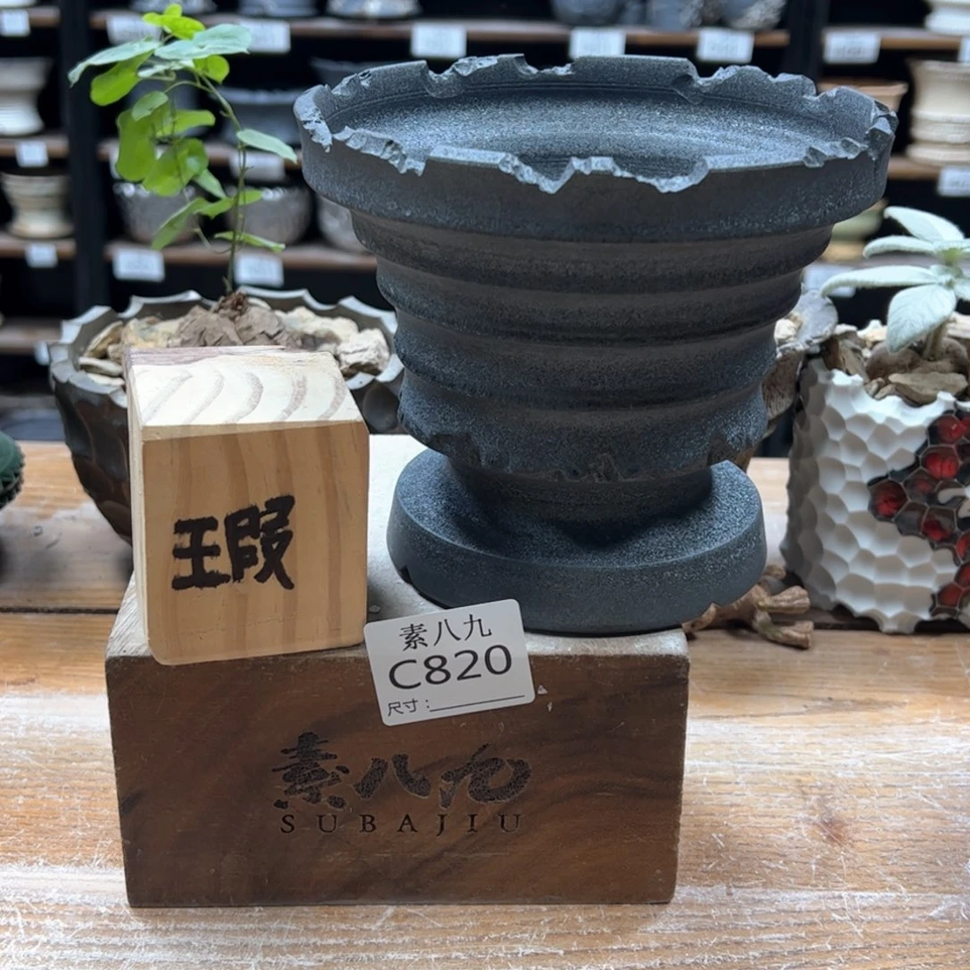 素八九陶瓷内口14.5高13鳄*