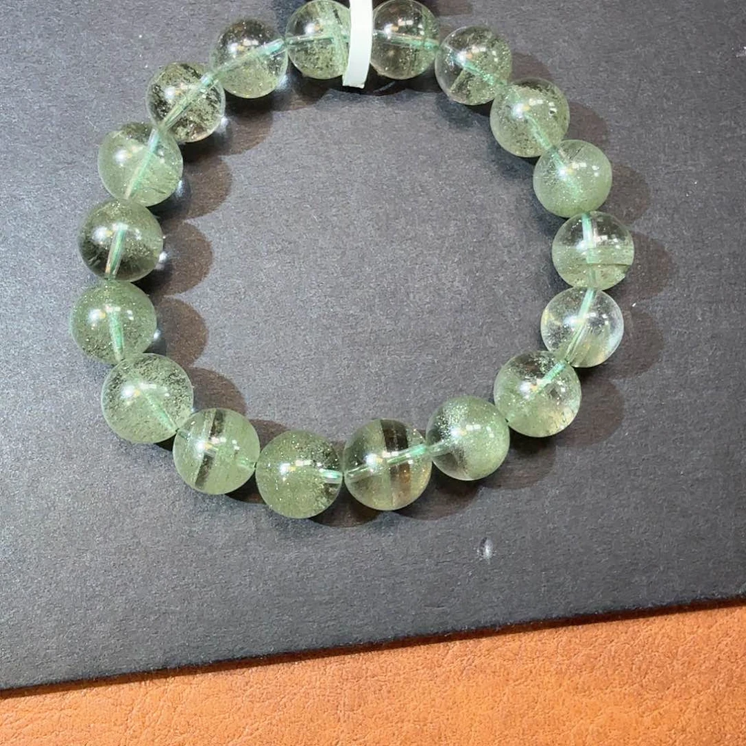 子***旋水晶手链未镶嵌绿幽灵