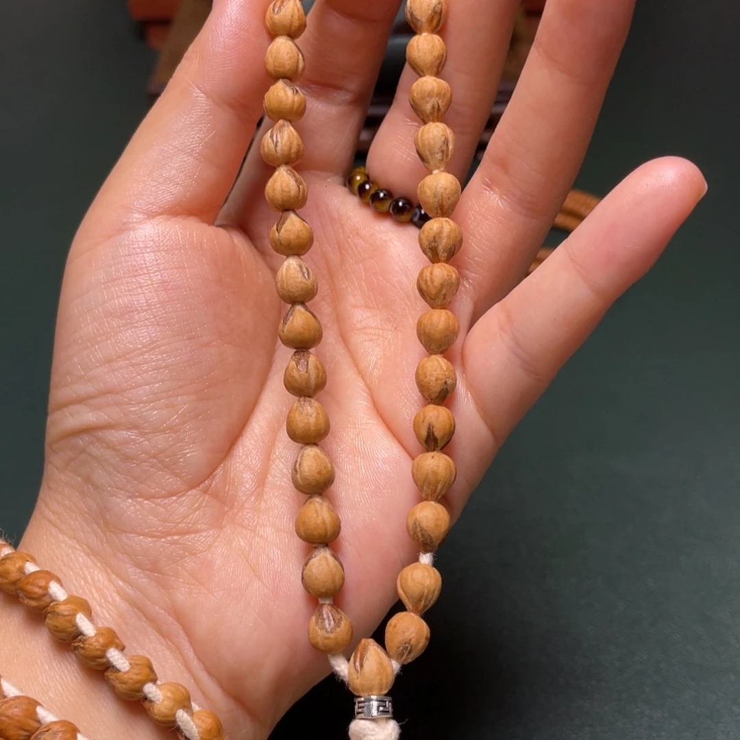 柏香籽/百香籽吊坠圣火莲花手持