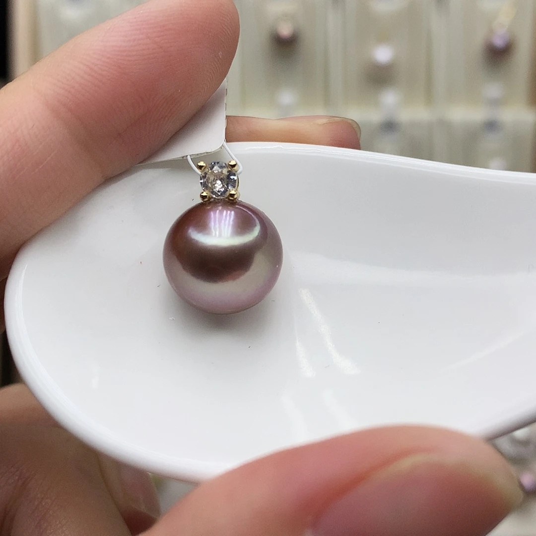 合金吊坠(赠链)淡水珍珠