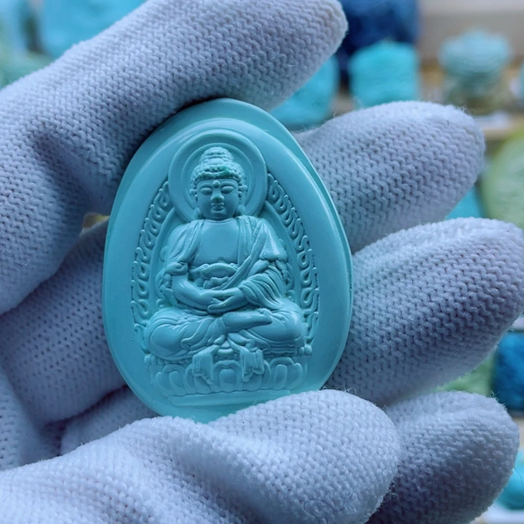 绿松石未镶嵌珠宝奇石