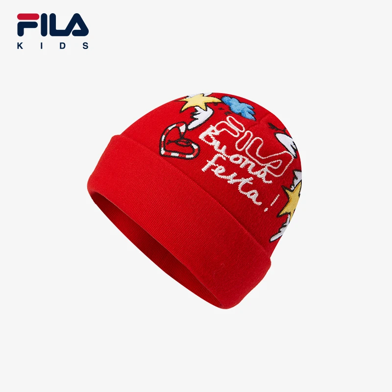 FILAKIDS斐乐儿童正品斐乐儿童保暖帽子K18B514201F