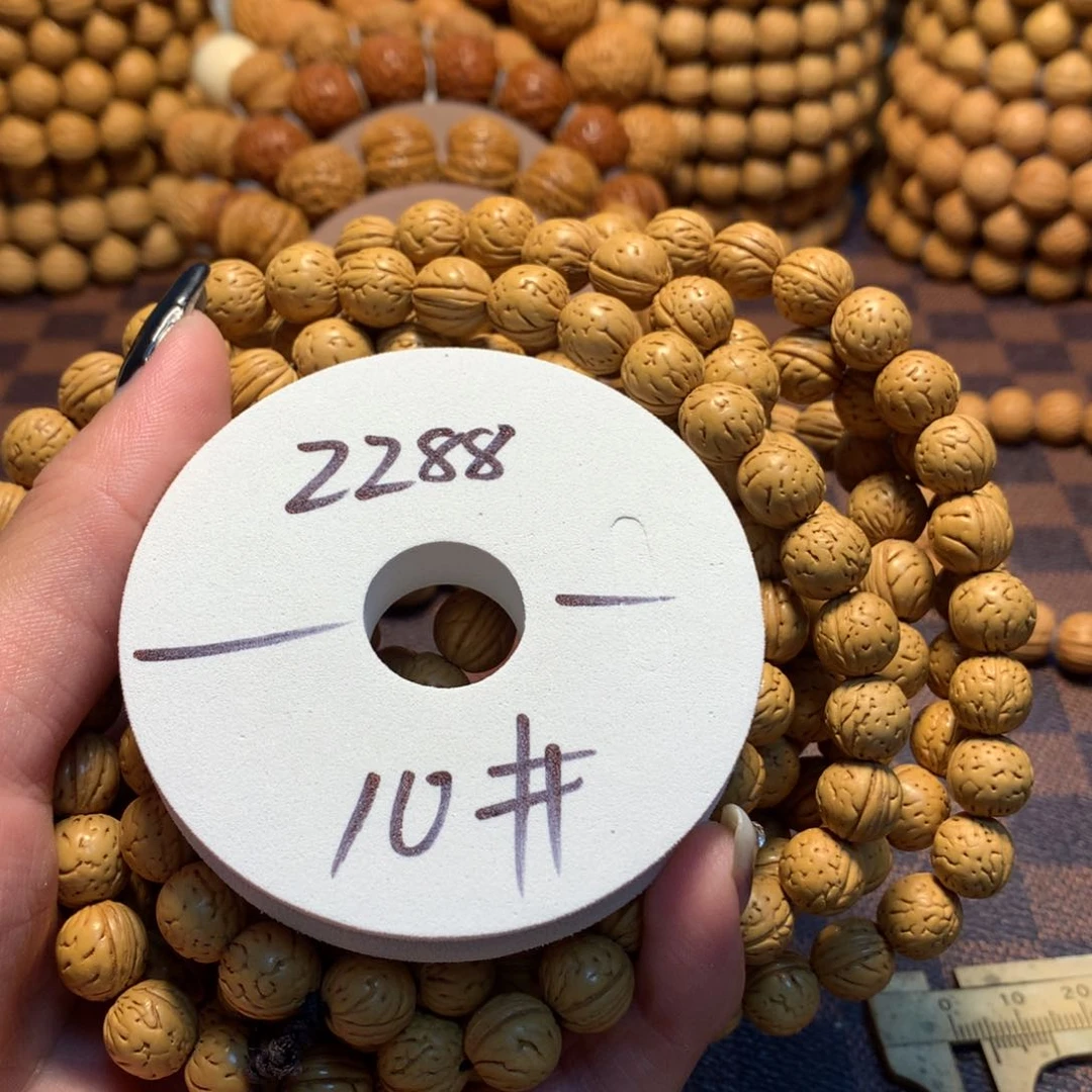 桃核手串诸**明10号链接，