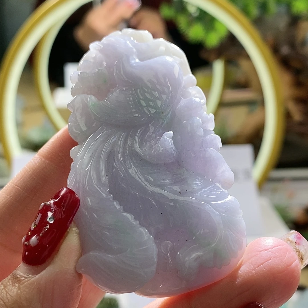 【闪购商品】翡翠颈饰未镶嵌凤凰