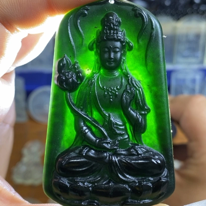 【闪购商品】蛇纹石玉未镶嵌颈饰