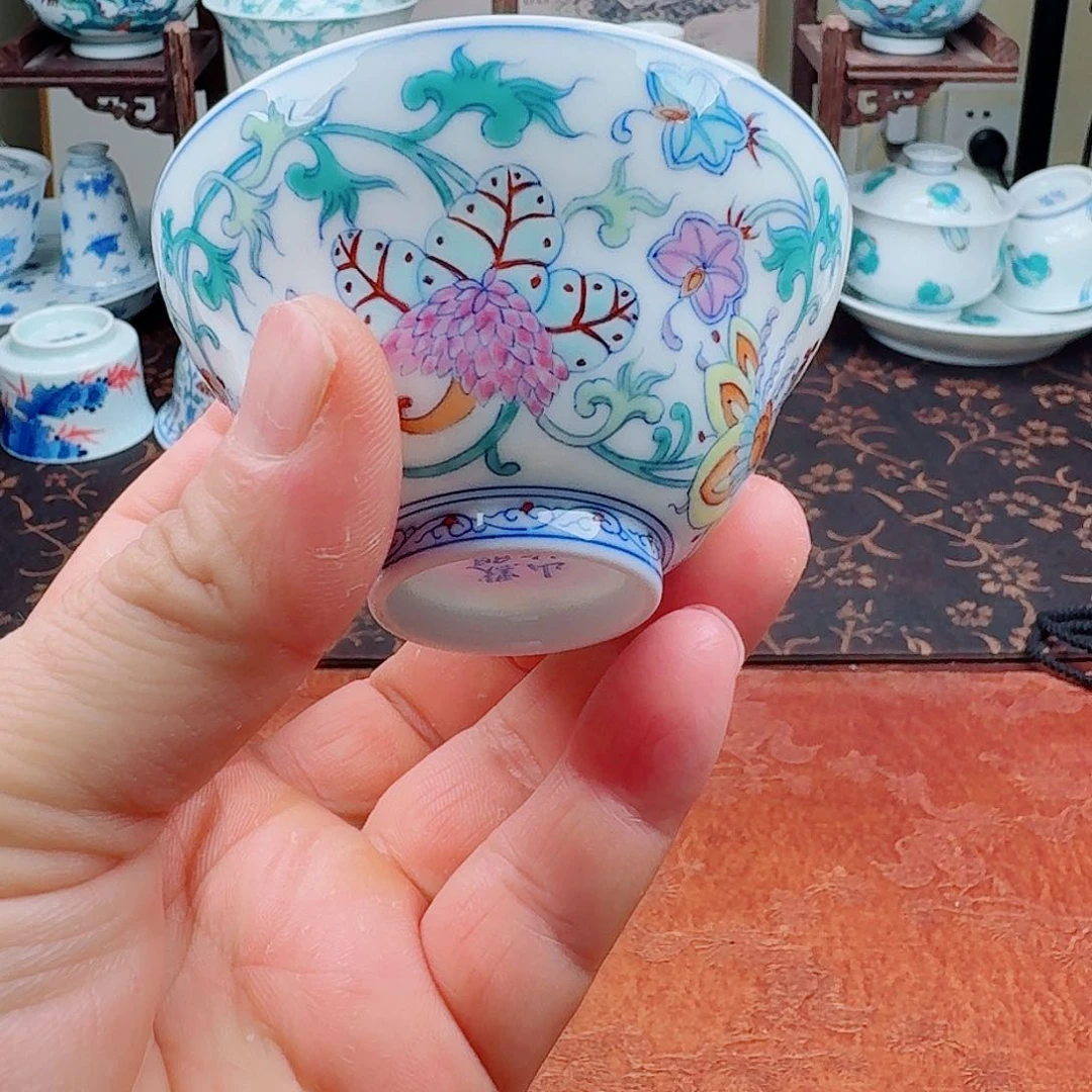 景德镇陶瓷主人杯