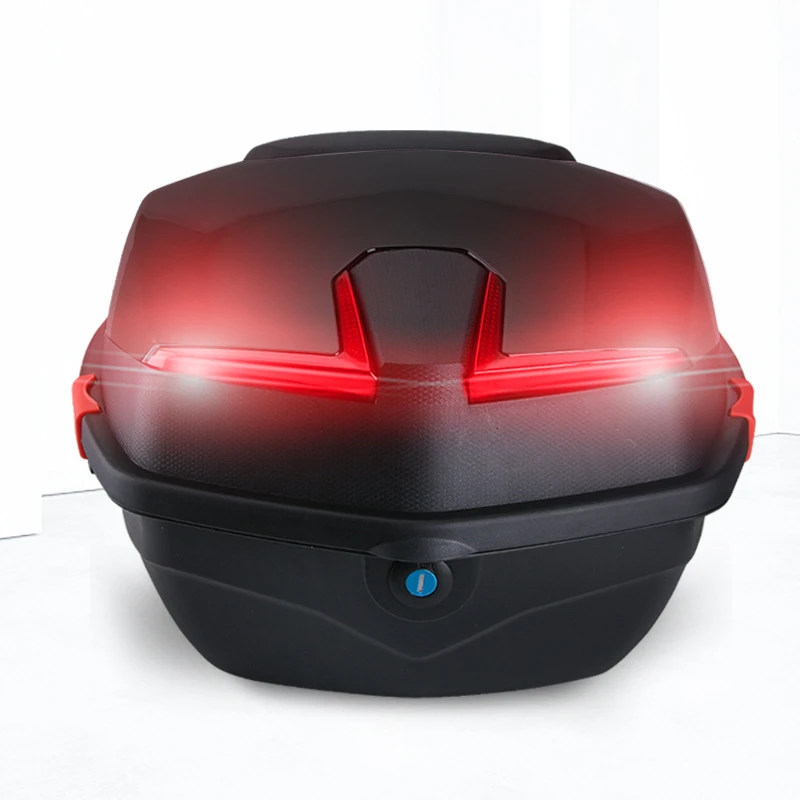 电动电瓶车后备箱通用雅迪爱玛台铃新日加厚大号储物箱摩托车尾箱