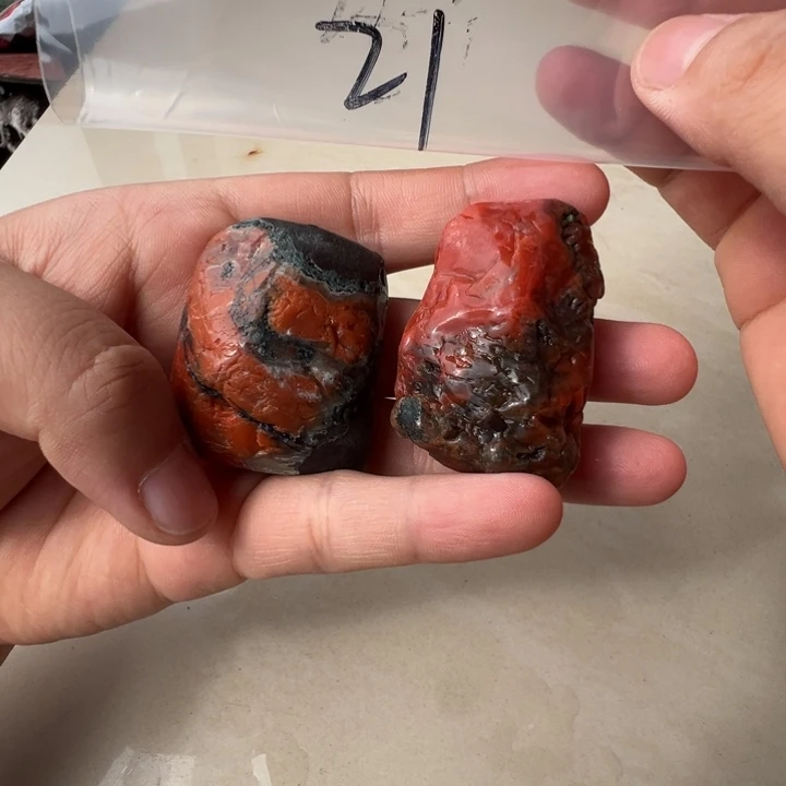 南红玛瑙随形未镶嵌21