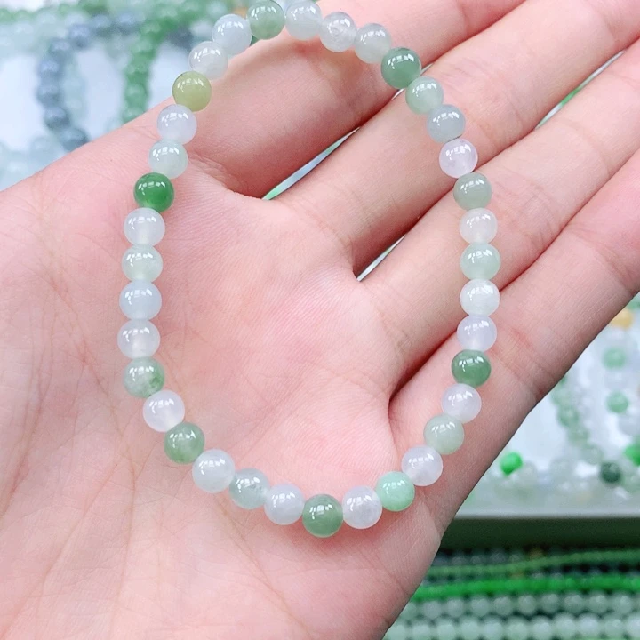 未镶嵌手链翡翠翡翠