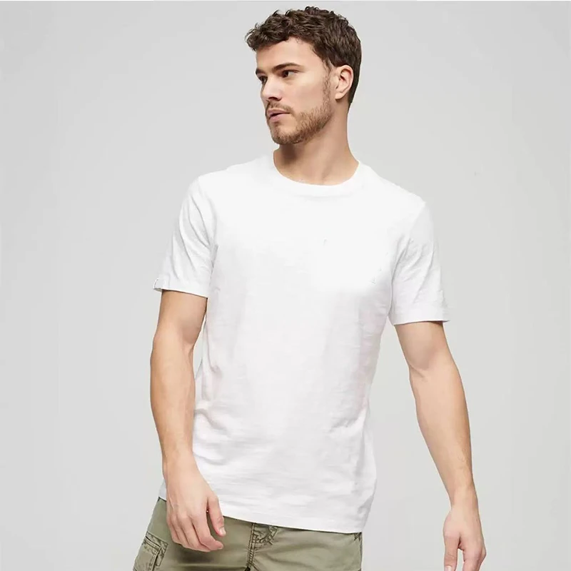 干燥短袖圆领T恤男夏季休闲运动