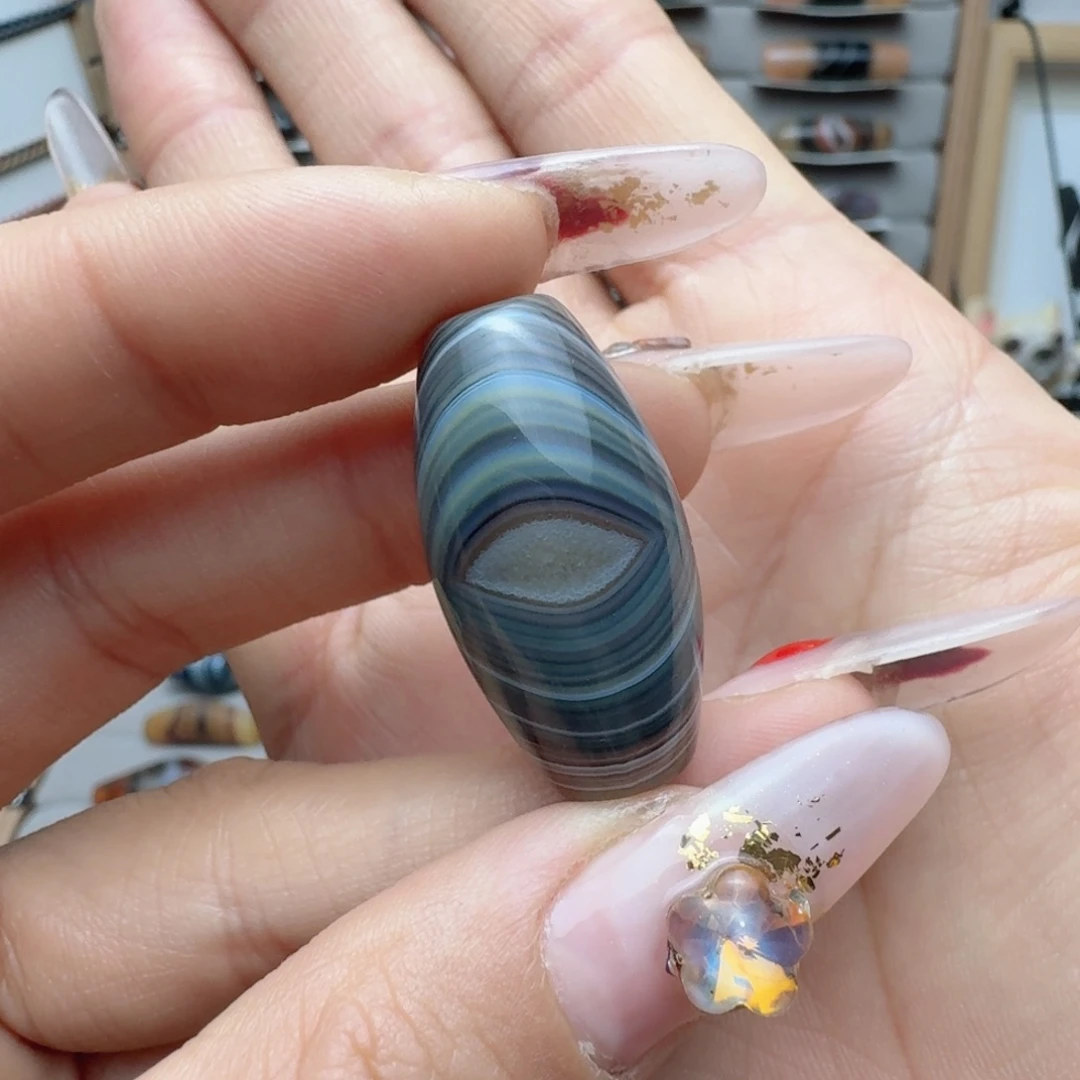 玛瑙/玉髓未镶嵌锁骨