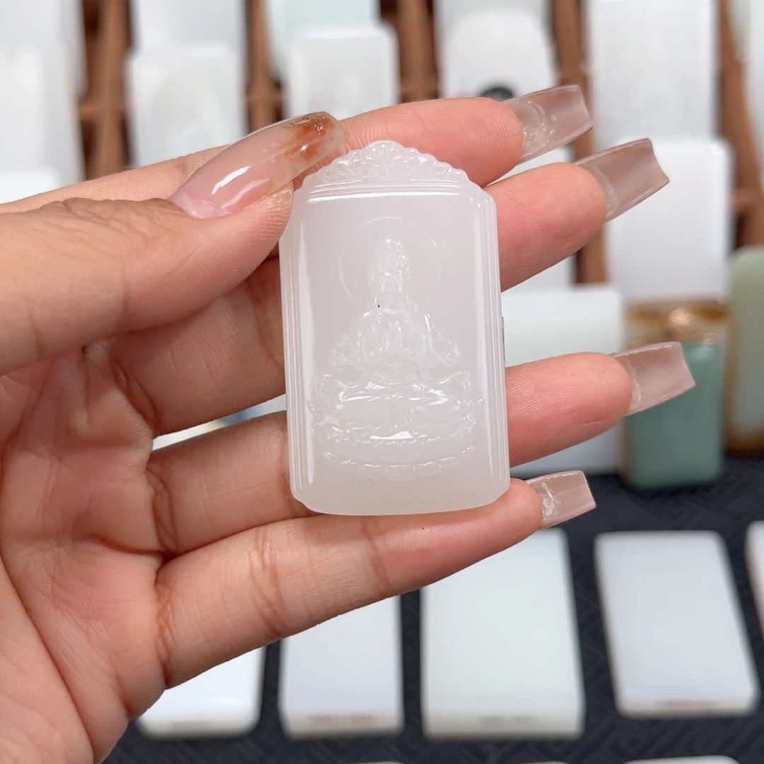 吊坠(不含链)未镶嵌和田玉