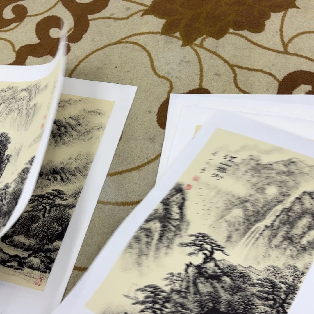 国画江*郎法云李欣主播四尺三开