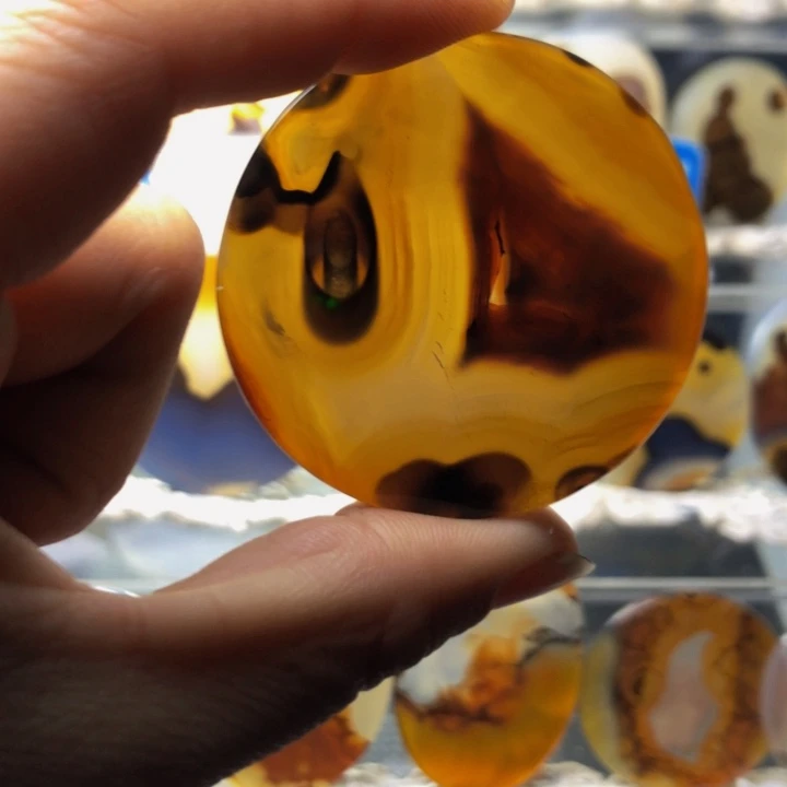 合金玛瑙/玉髓珠宝奇石45