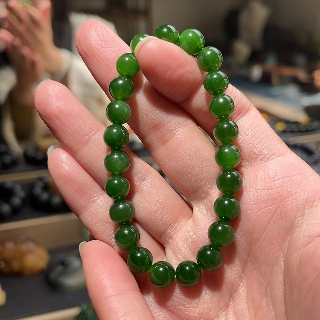 和田玉手链未镶嵌