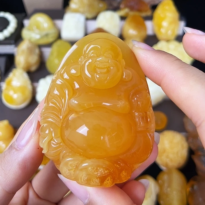 琥珀未镶嵌珠宝奇石