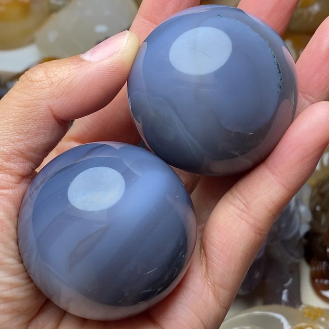 玛瑙/玉髓未镶嵌手把件