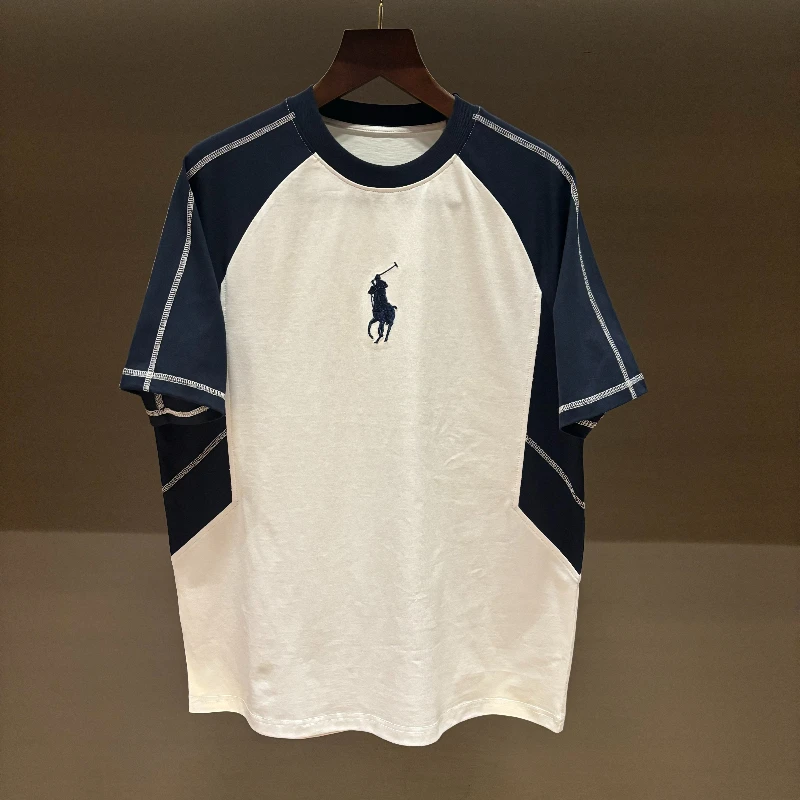 2025年新款男士设计款潮牌高端休闲舒适短袖BG-2613