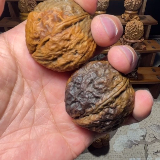 文玩核桃吊坠罗汉佛手43