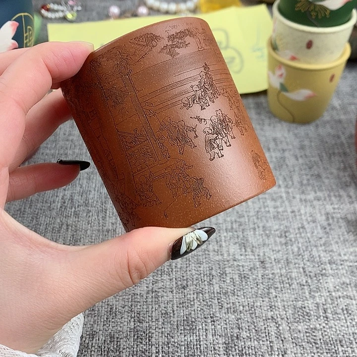 紫砂茶杯高端主人杯