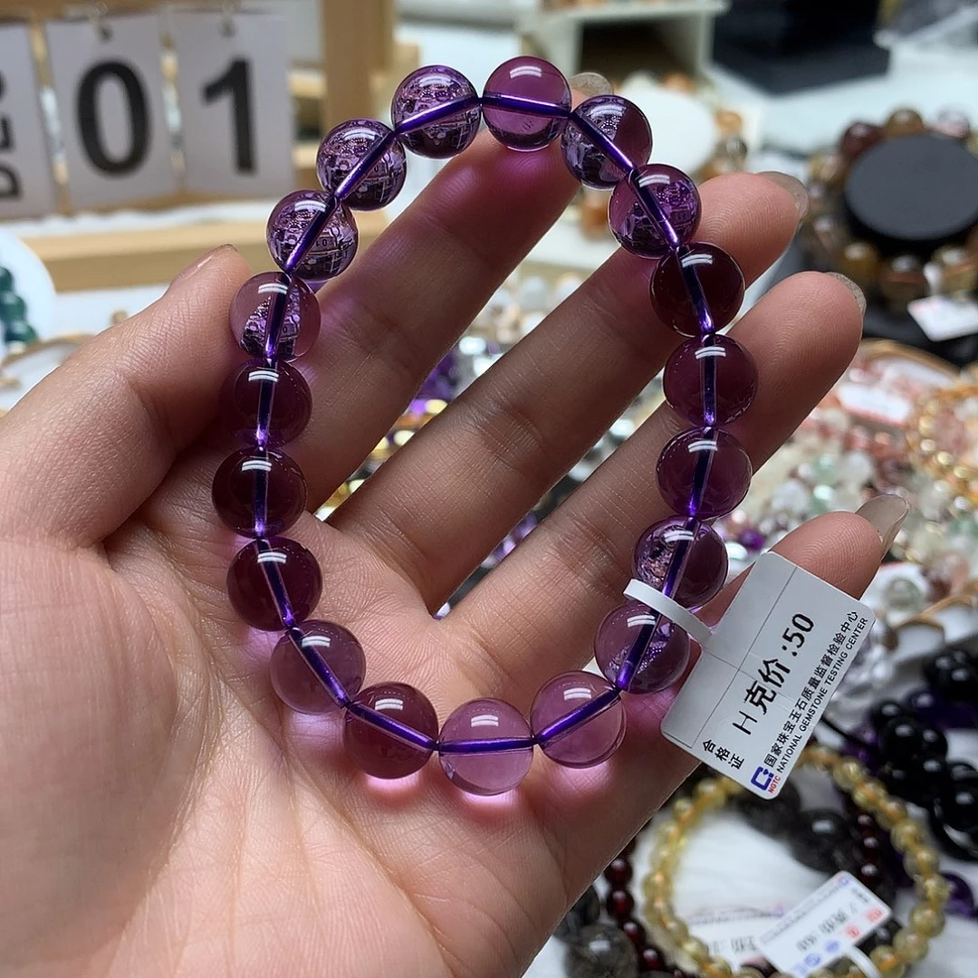 未镶嵌水晶手链手链