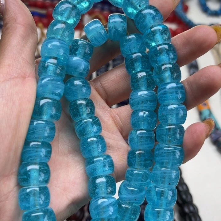 琉璃颈饰琉璃琉璃