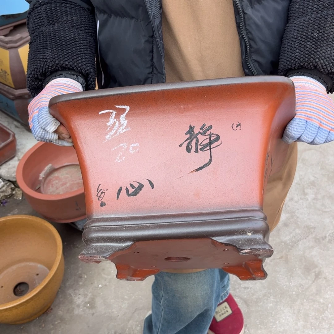 紫砂花盆盆景艺术