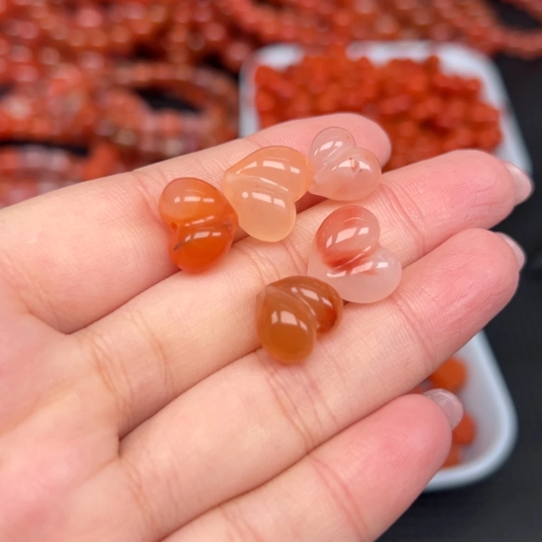 南红玛瑙未镶嵌吊坠(不含链)